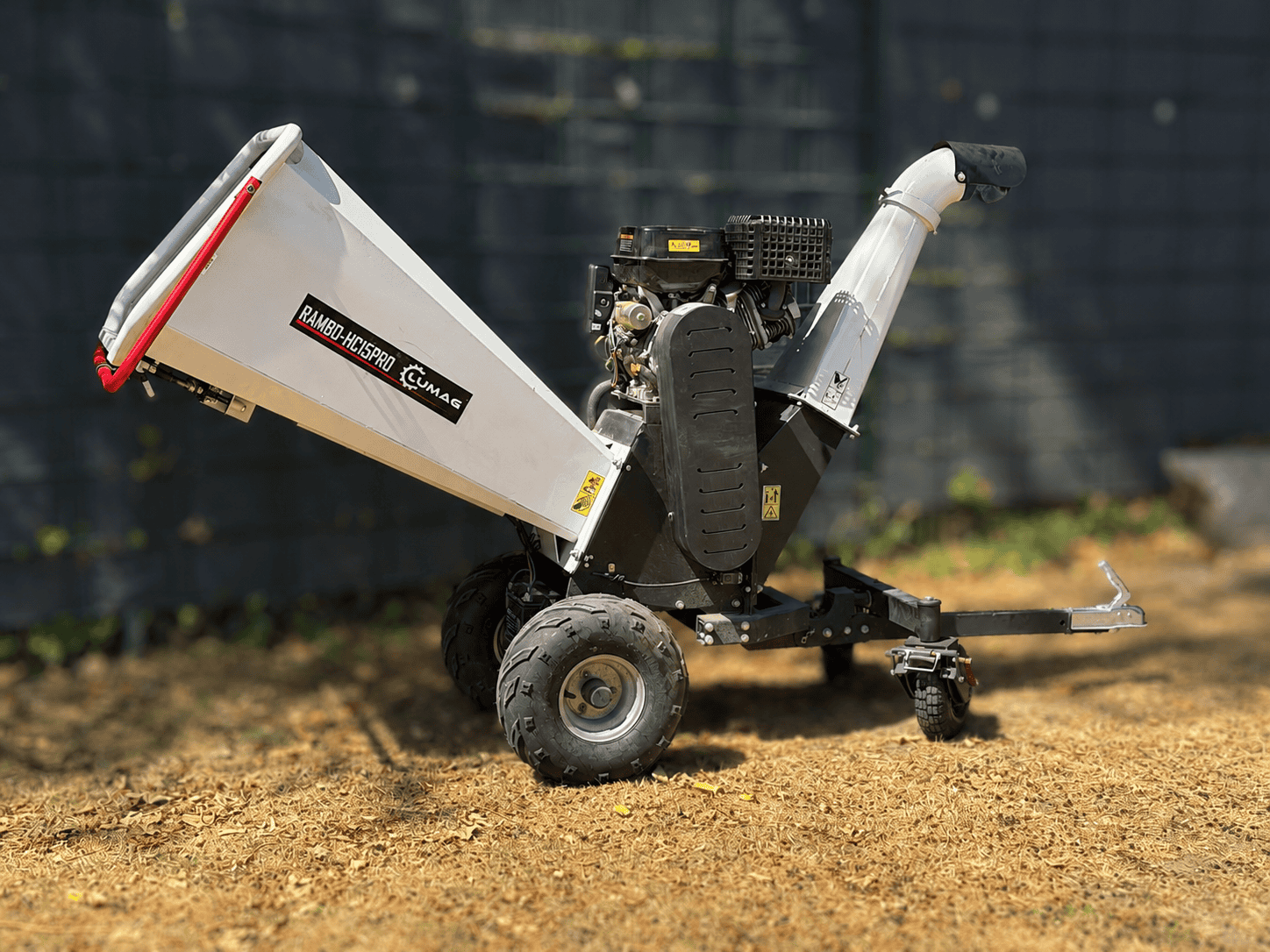 Lumag Rambo HC15PRO Häcksler Schredder E-Start, 