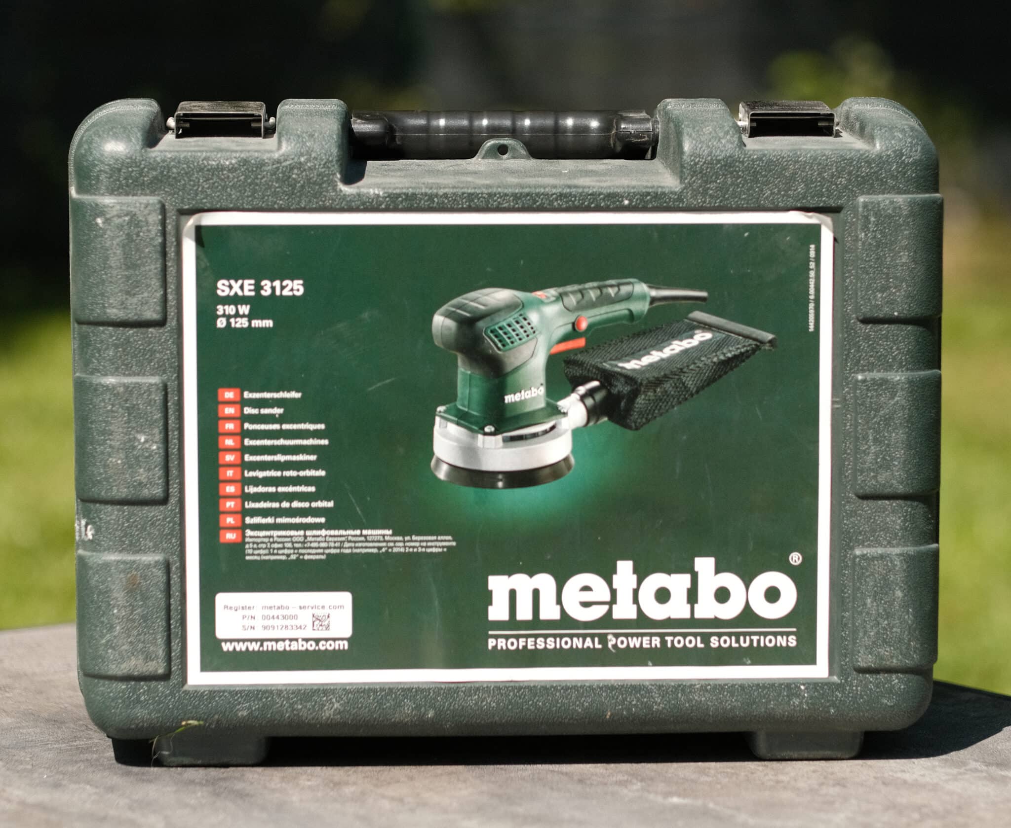 Metabo Exzenterschleifer SXE 3125 1, 