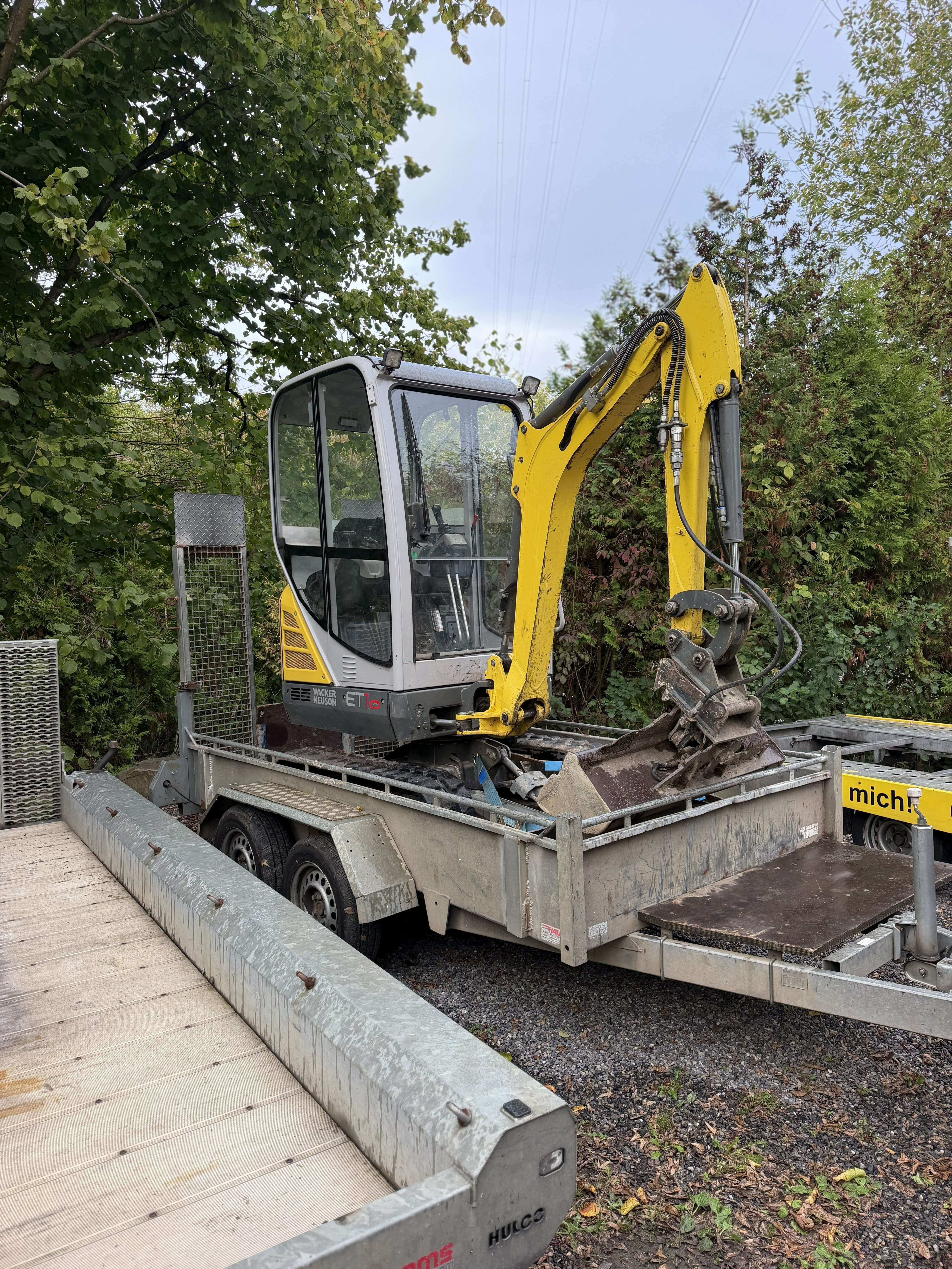 Wacker Neuson Minibagger ET16 3, 