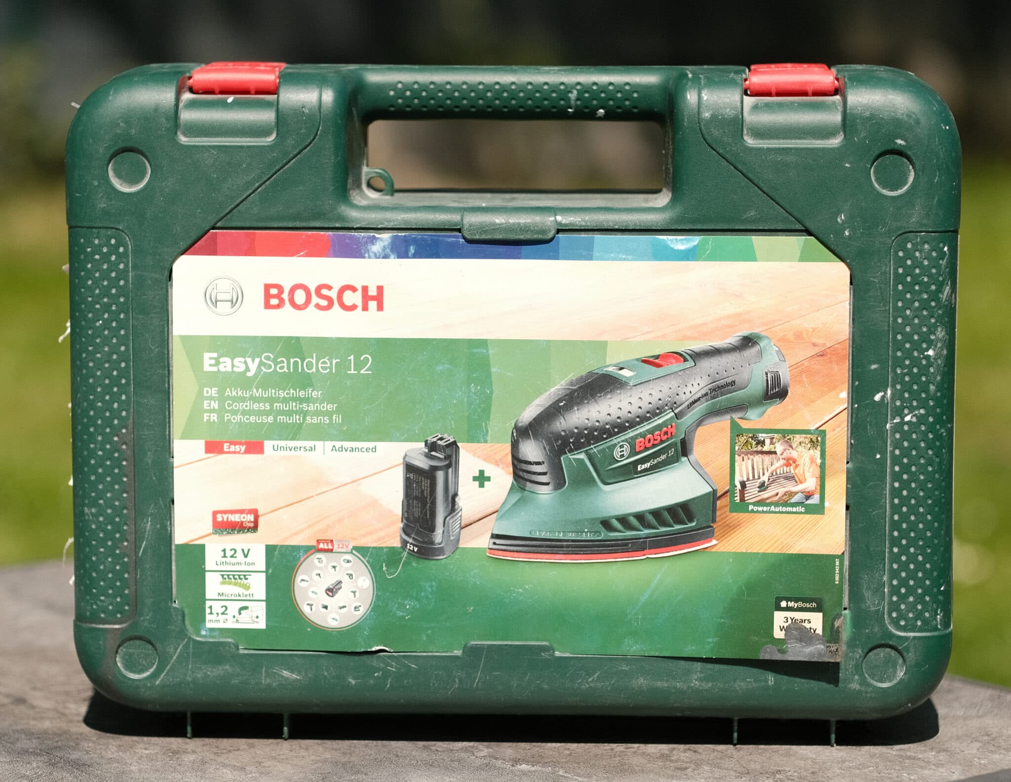 Bosch EasySander 12 Akku Multischleifer 1, 