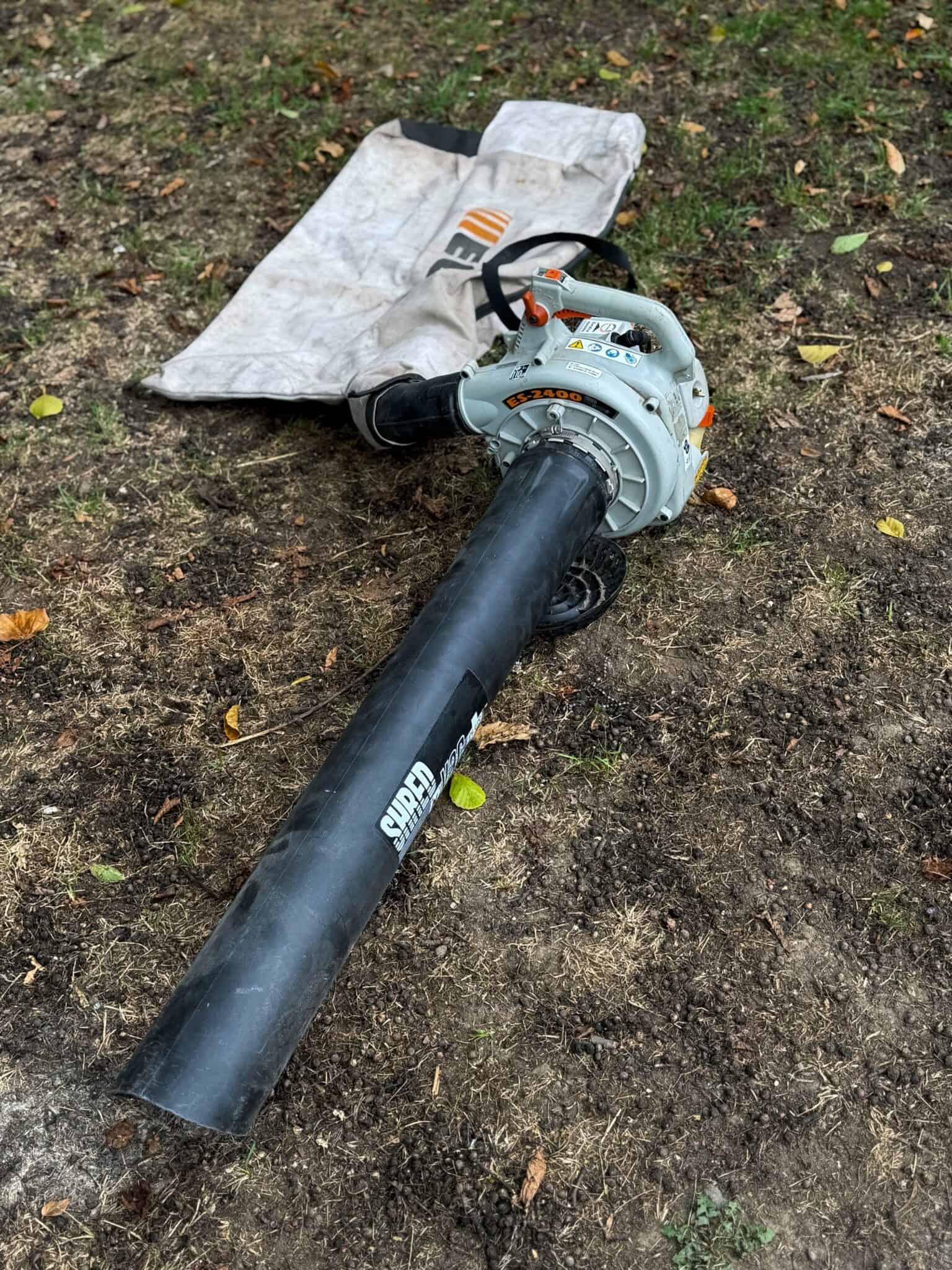 Echo ES-2400 Laubbläser Laubsauger mit Häcksler und Fangsack 3, 