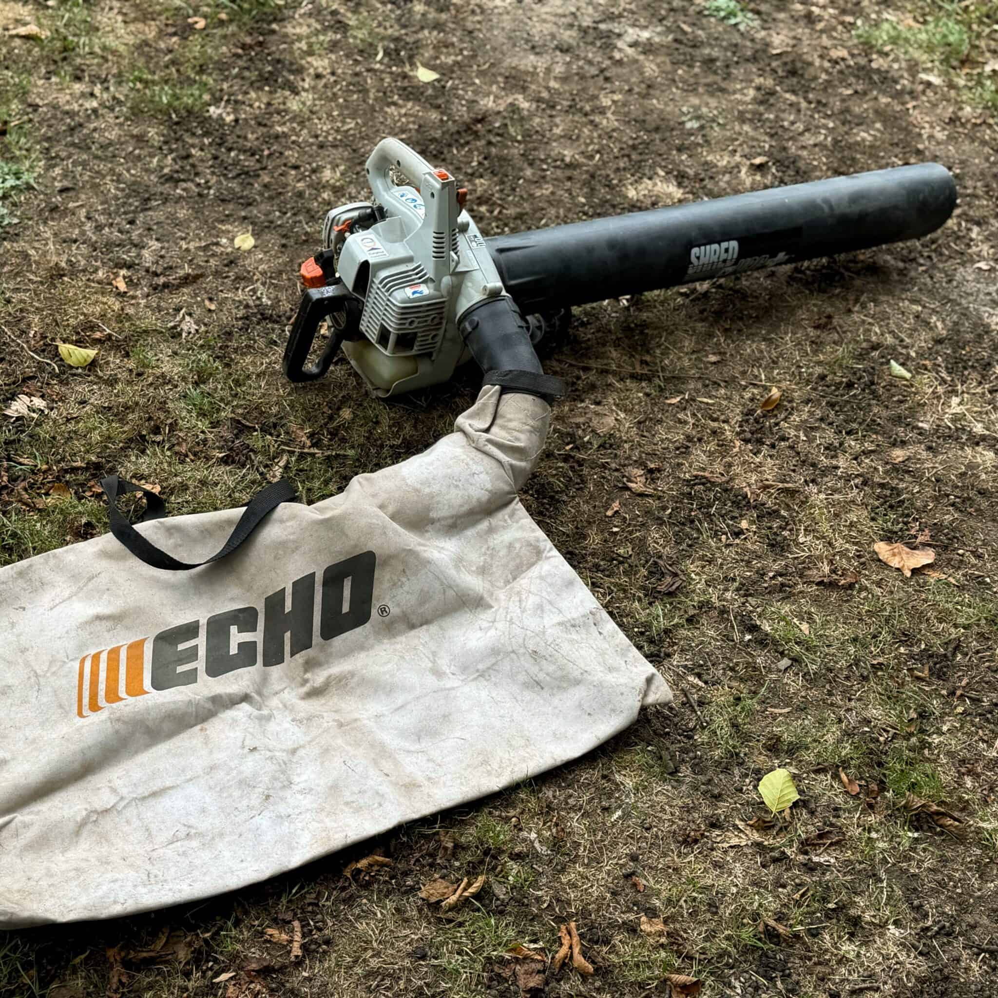Echo ES-2400 Laubbläser Laubsauger mit Häcksler und Fangsack 4, 