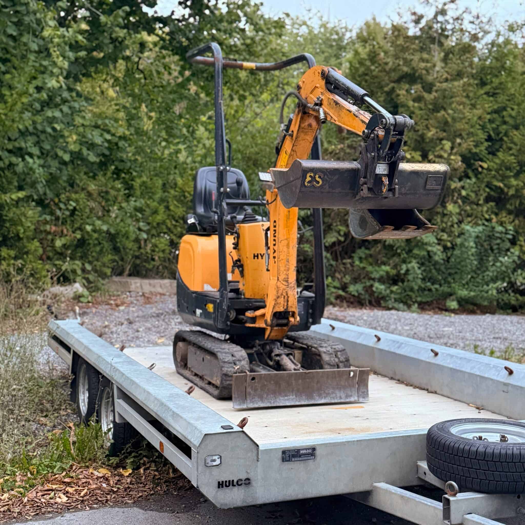 Wacker Neuson 803 Hyundai HX10A Minibagger 1 to 1000 kg, 