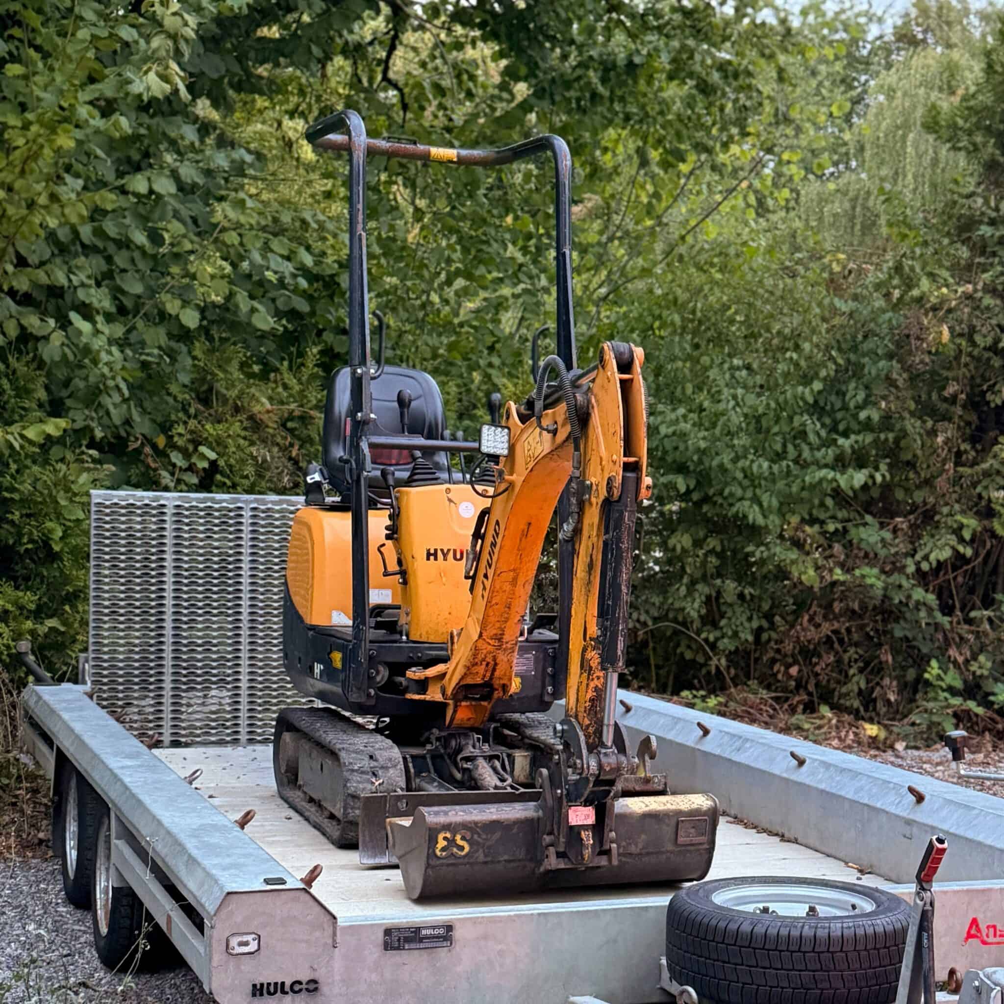 Wacker Neuson 803 Hyundai HX10A Minibagger 1 to 1000 kg, 